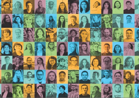 Een collage van alle EU TalentOn Deelnemers 2022
